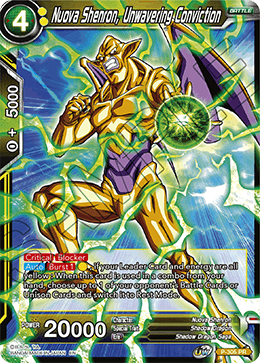 Nuova Shenron, Unwavering Conviction (P-305) [Tournament Promotion Cards] | Arkham Games and Comics