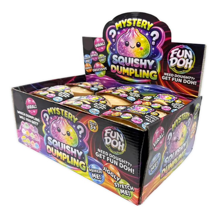 Fun Doh Mystery Squishy Dumpling | Arkham Games and Comics