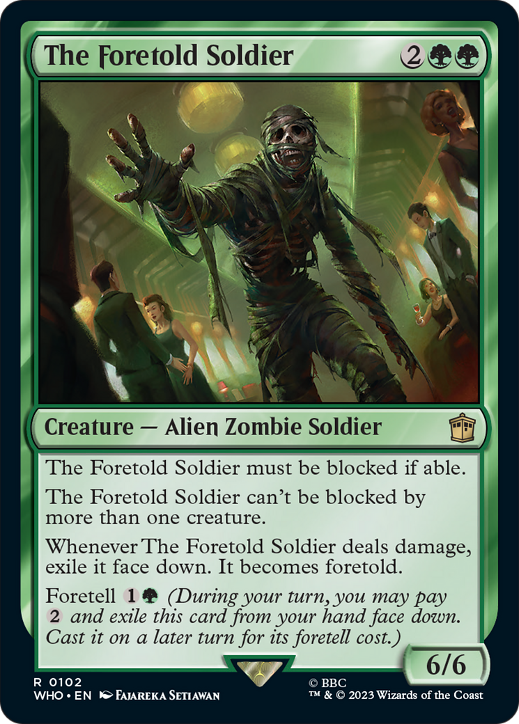 The Foretold Soldier [Doctor Who] | Arkham Games and Comics