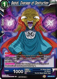 Babidi, Overseer of Destruction (Gold Stamped) (BT6-047) [Tournament Promotion Cards] | Arkham Games and Comics