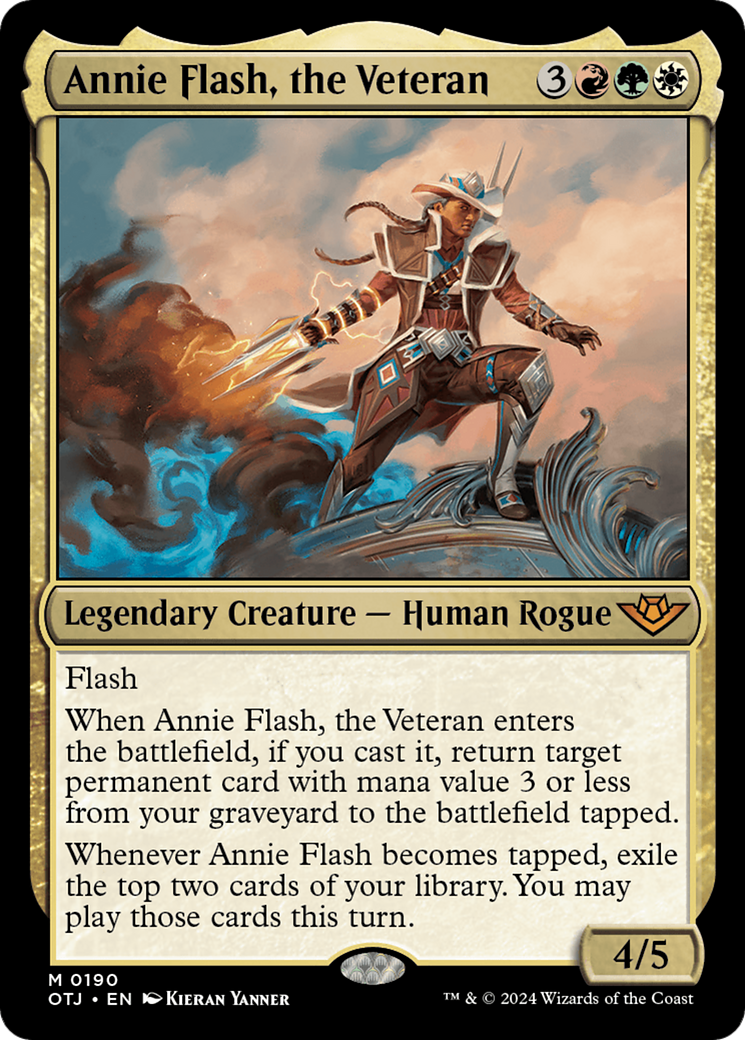 Annie Flash, the Veteran [Outlaws of Thunder Junction] | Arkham Games and Comics