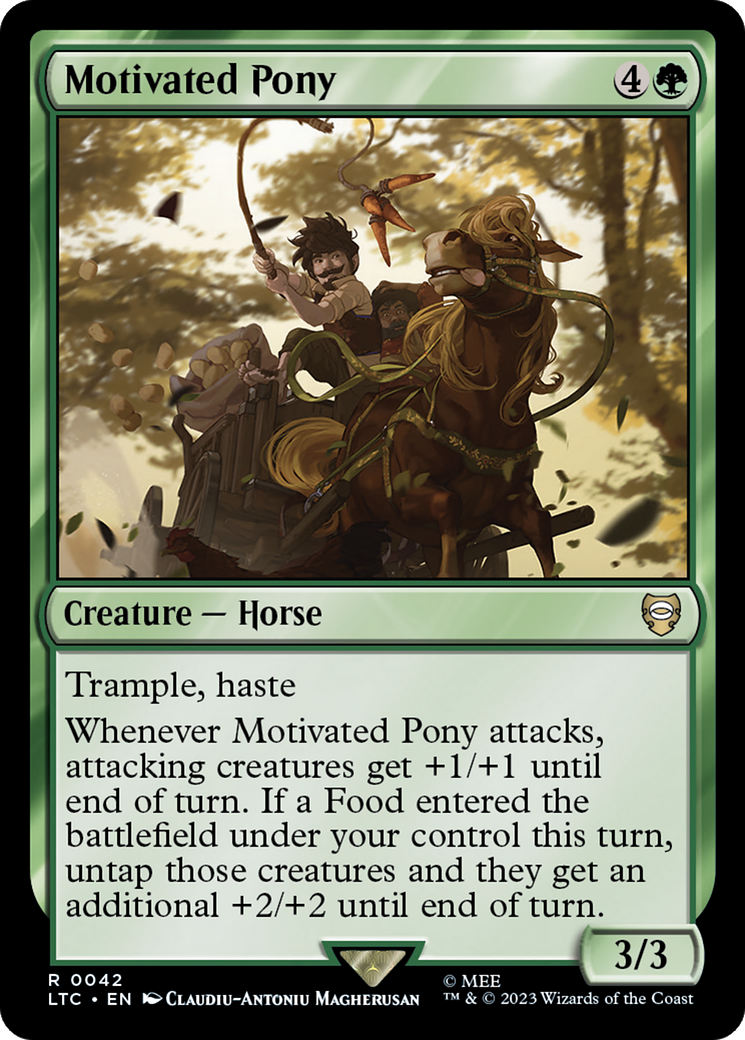 Motivated Pony [The Lord of the Rings: Tales of Middle-Earth Commander] | Arkham Games and Comics