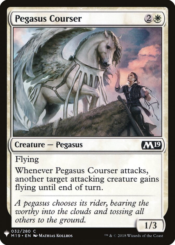 Pegasus Courser [Mystery Booster] | Arkham Games and Comics