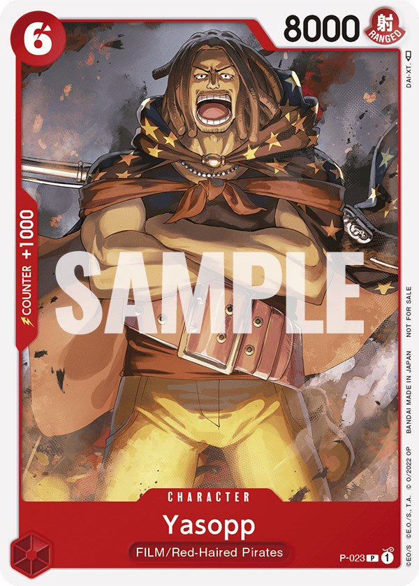 Yasopp (One Piece Film Red) [One Piece Promotion Cards] | Arkham Games and Comics