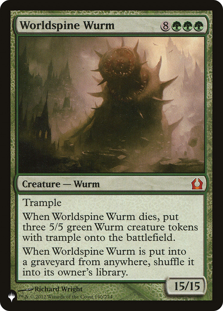 Worldspine Wurm [The List] | Arkham Games and Comics