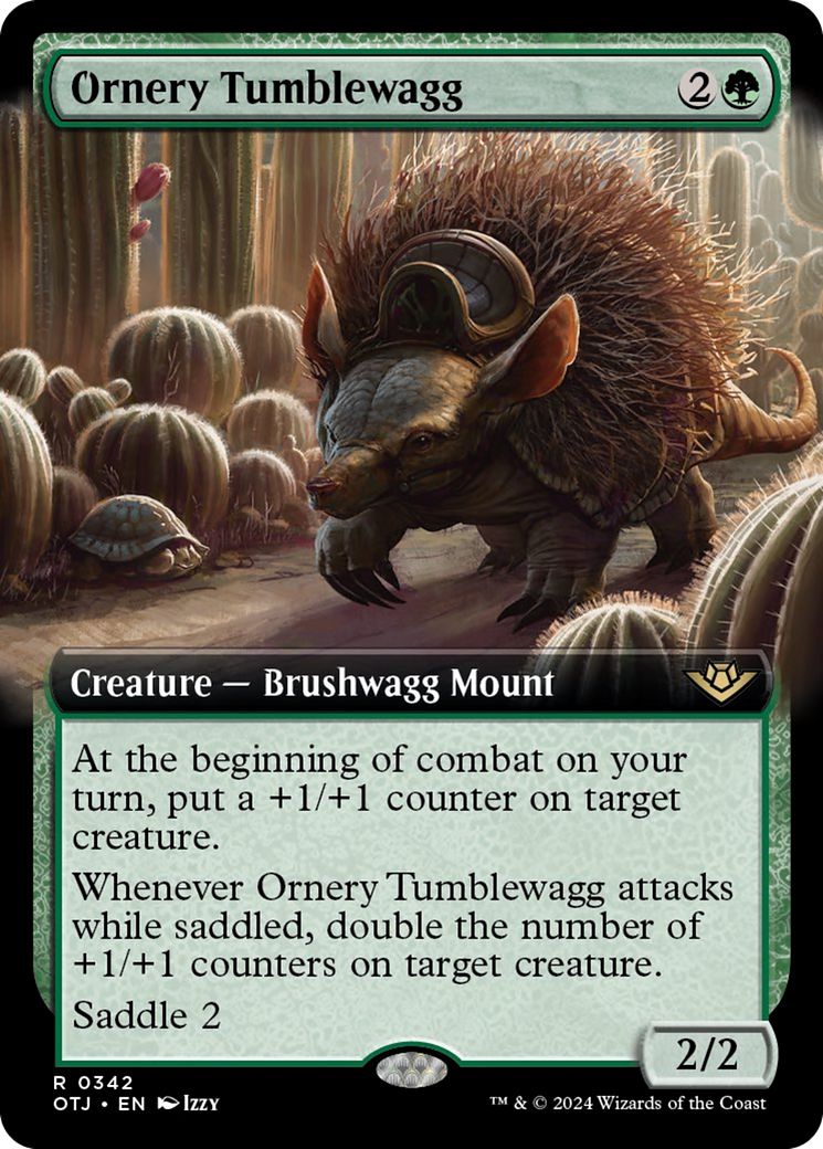 Ornery Tumblewagg (Extended Art) [Outlaws of Thunder Junction] | Arkham Games and Comics