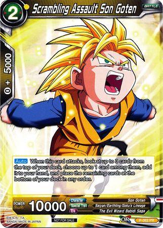 Scrambling Assault Son Goten (P-062) [Promotion Cards] | Arkham Games and Comics