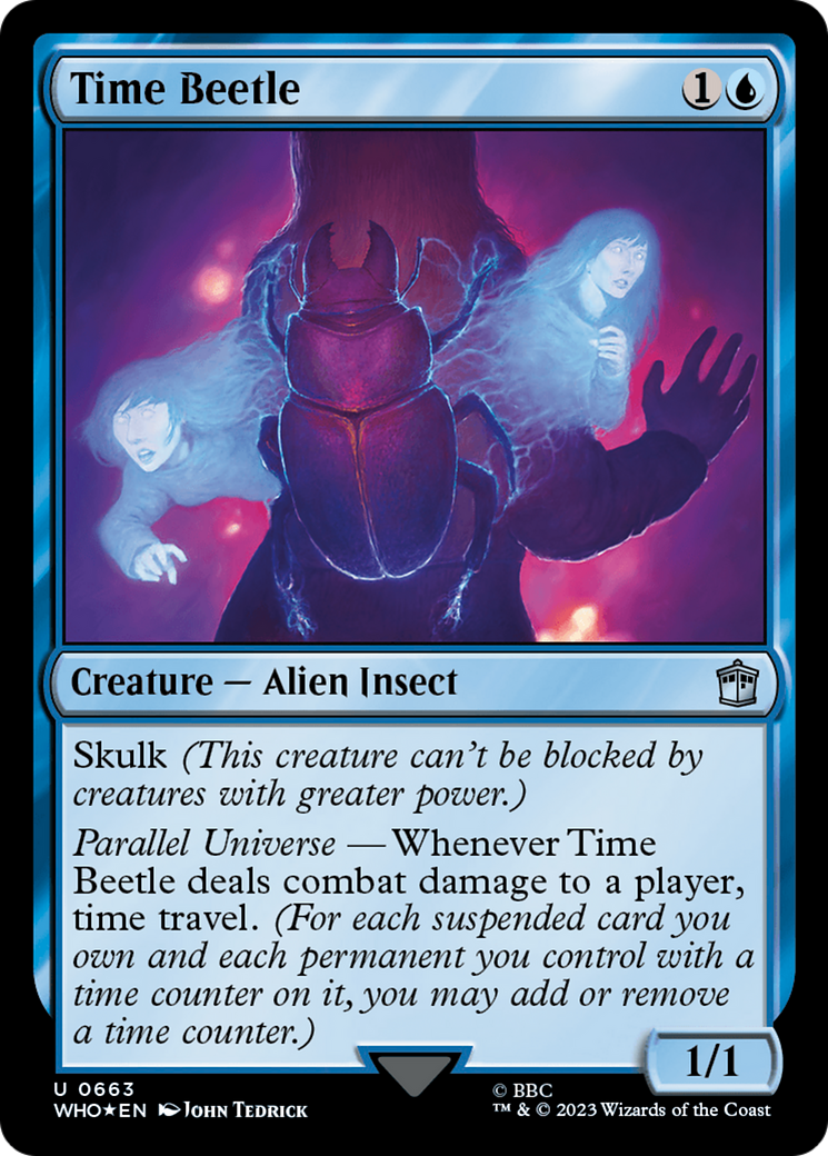 Time Beetle (Surge Foil) [Doctor Who] | Arkham Games and Comics