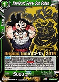 Newfound Power Son Gohan (Origins 2019) (BT4-048_PR) [Tournament Promotion Cards] | Arkham Games and Comics