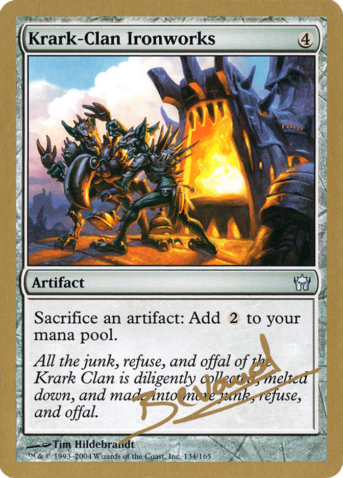 Krark-Clan Ironworks (Manuel Bevand) [World Championship Decks 2004] | Arkham Games and Comics