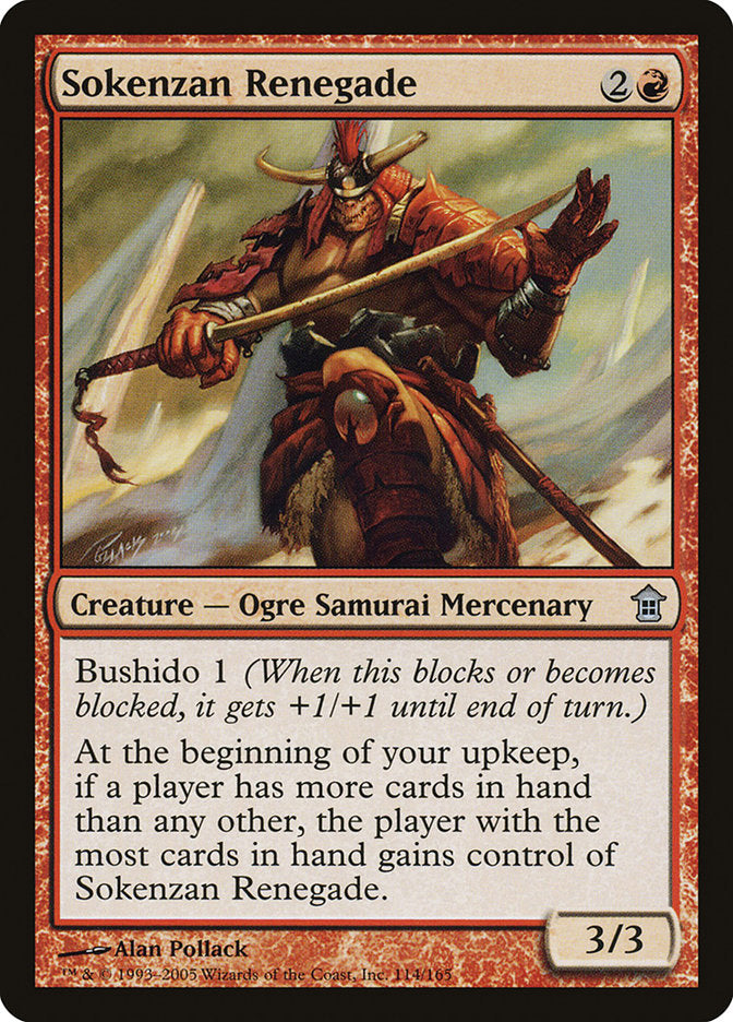 Sokenzan Renegade [Saviors of Kamigawa] | Arkham Games and Comics