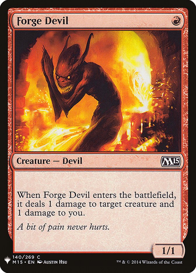 Forge Devil [Mystery Booster] | Arkham Games and Comics