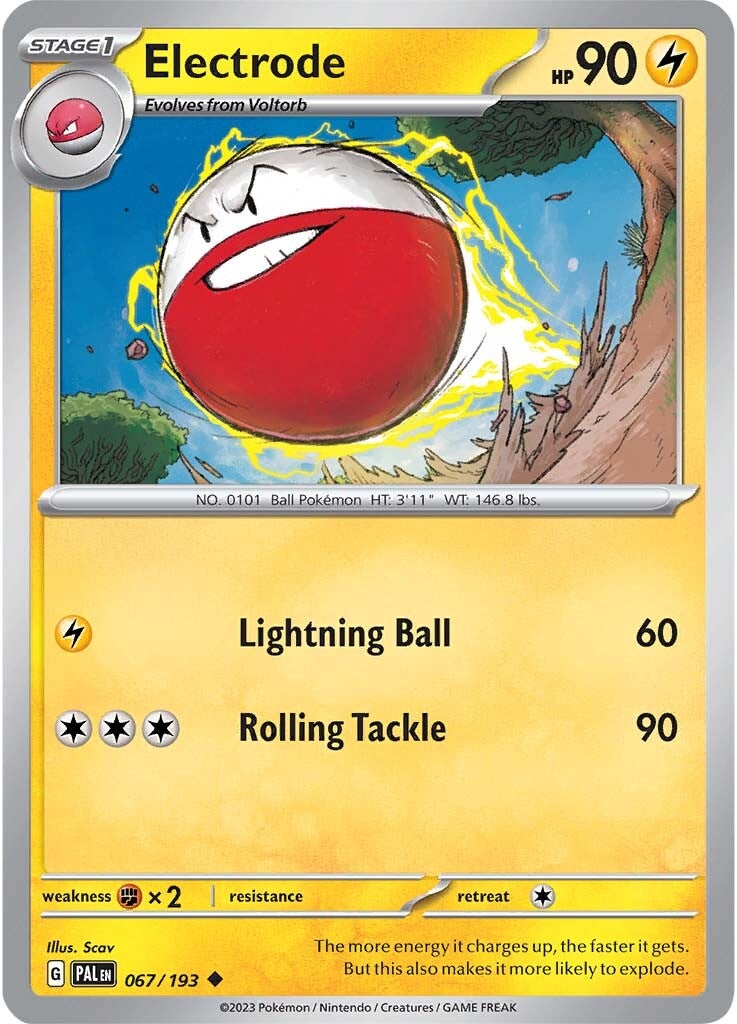 Electrode (067/193) [Scarlet & Violet: Paldea Evolved] | Arkham Games and Comics