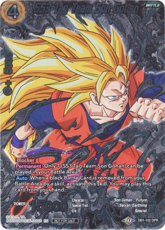 SS3 Tag Team Son Gohan (Vicious Rejuvenation Revival Pack) (DB1-102) [Promotion Cards] | Arkham Games and Comics