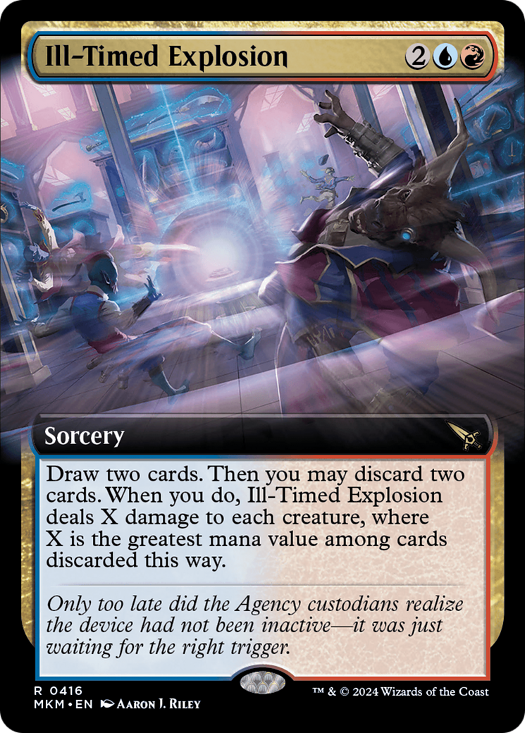 Ill-Timed Explosion (Extended Art) [Murders at Karlov Manor] | Arkham Games and Comics