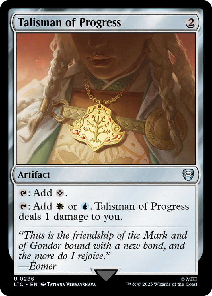 Talisman of Progress [The Lord of the Rings: Tales of Middle-Earth Commander] | Arkham Games and Comics