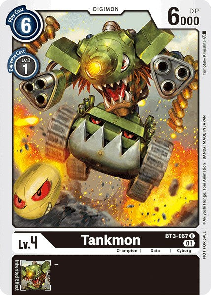 Tankmon [BT3-067] (Tamer Party Vol. 4) [Release Special Booster Promos] | Arkham Games and Comics