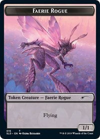 Faerie Rogue Token (015) [Secret Lair Drop Series] | Arkham Games and Comics