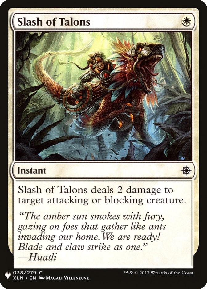 Slash of Talons [Mystery Booster] | Arkham Games and Comics