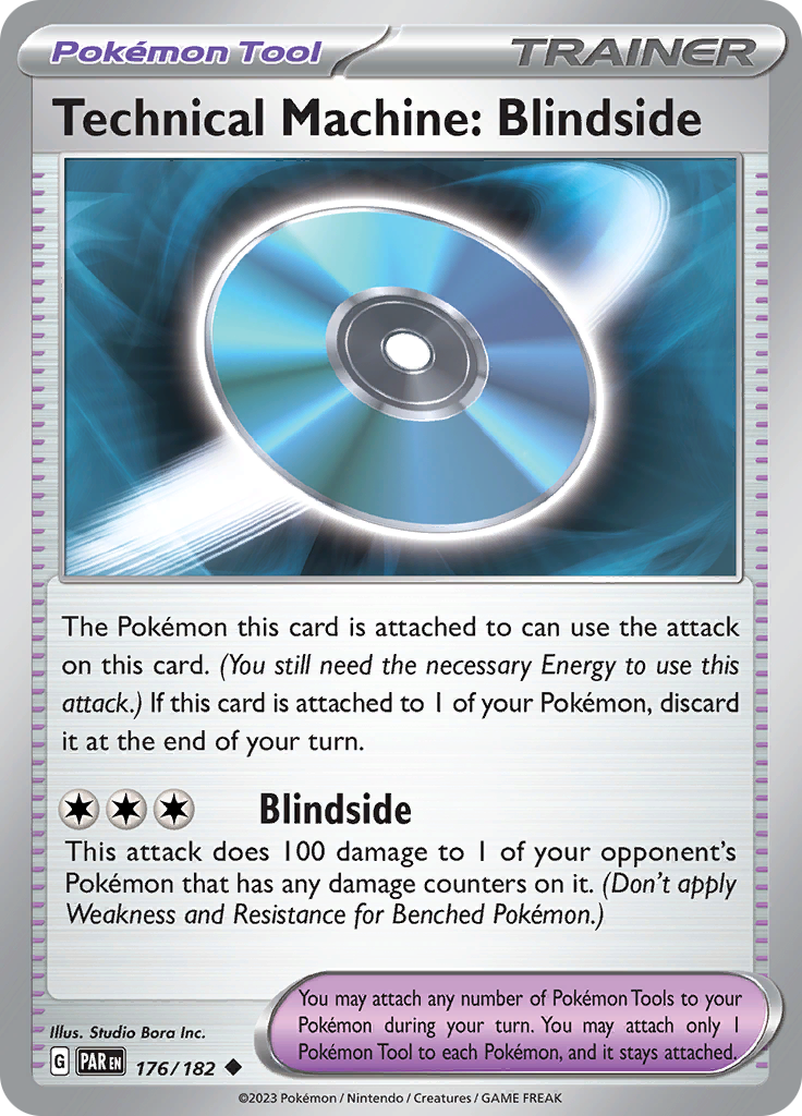 Technical Machine: Blindside (176/182) [Scarlet & Violet: Paradox Rift] | Arkham Games and Comics