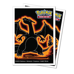 Deck Protectors: Pokemon Apex- Neon Kanto- Charizard (105ct) | Arkham Games and Comics
