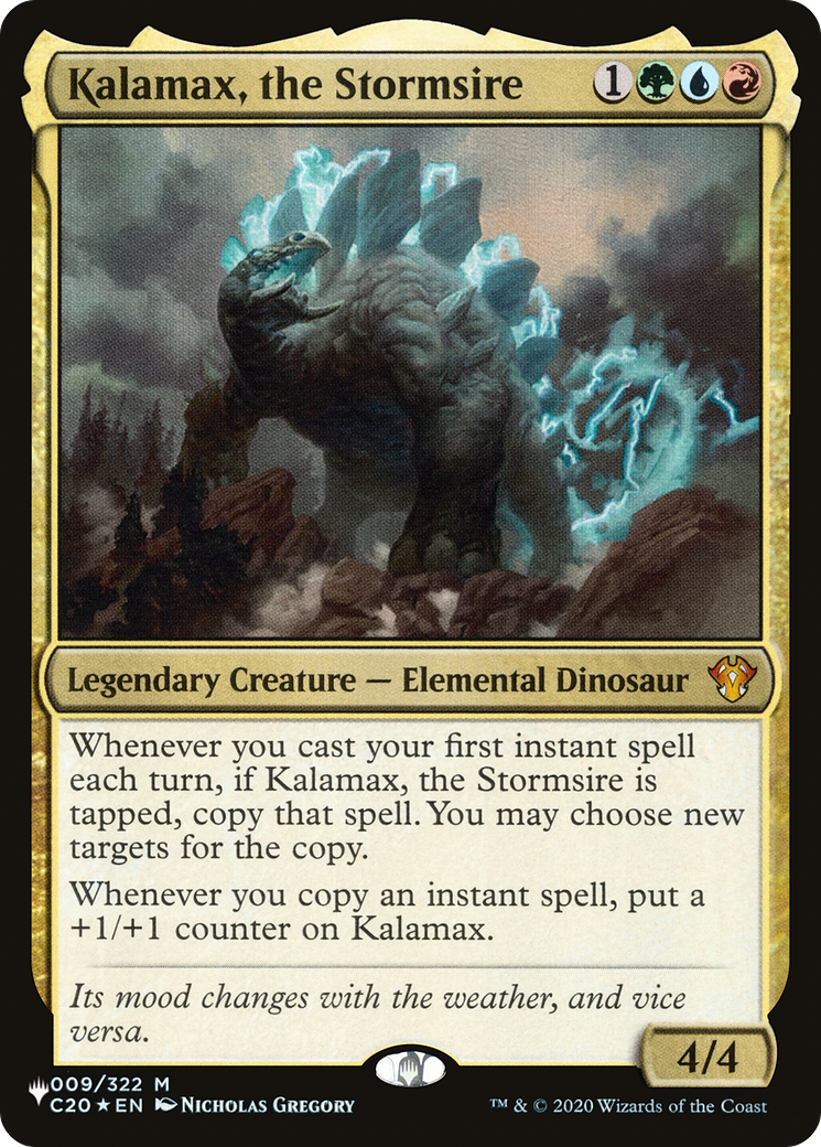 Kalamax, the Stormsire [The List] | Arkham Games and Comics