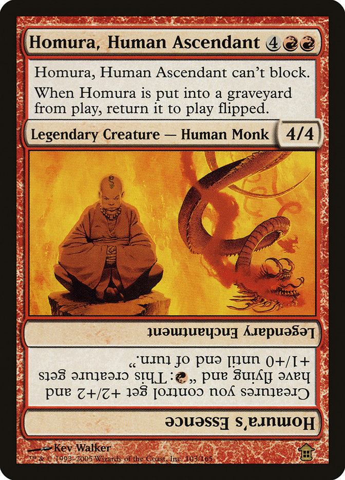 Homura, Human Ascendant // Homura's Essence [Saviors of Kamigawa] | Arkham Games and Comics