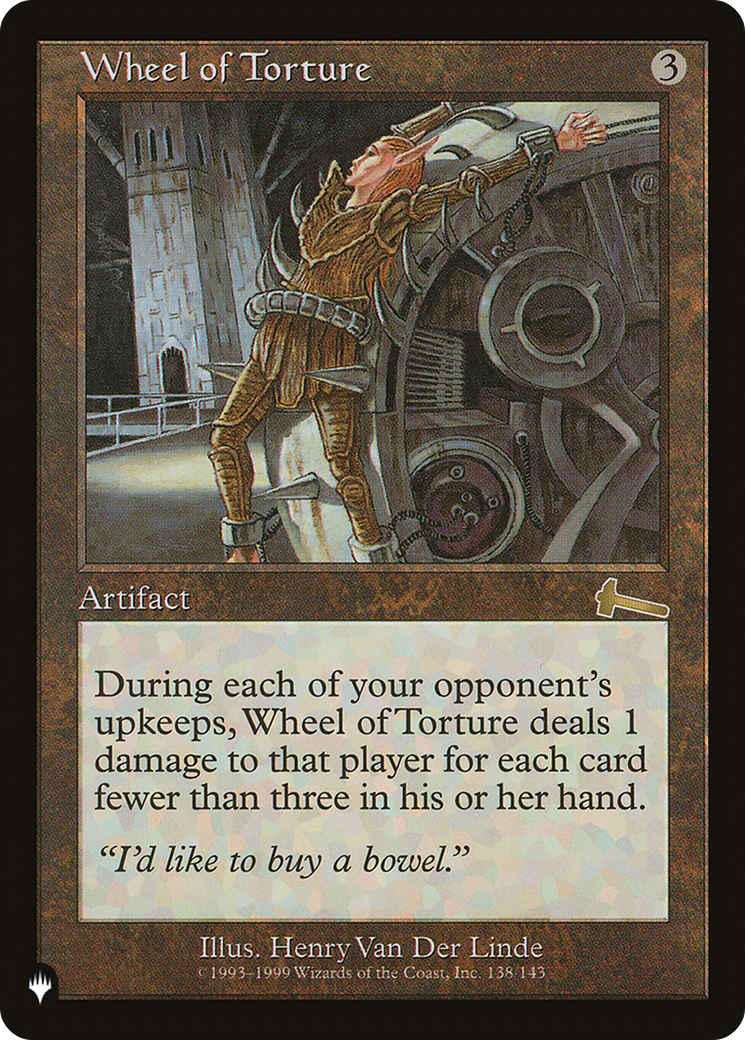 Wheel of Torture [The List] | Arkham Games and Comics