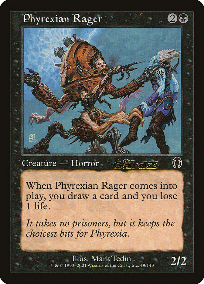 Phyrexian Rager [Media Promos] | Arkham Games and Comics