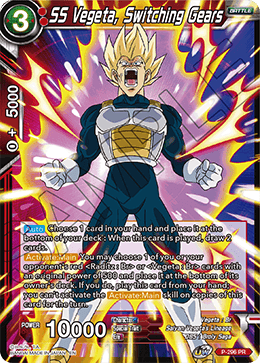 SS Vegeta, Switching Gears (P-296) [Tournament Promotion Cards] | Arkham Games and Comics