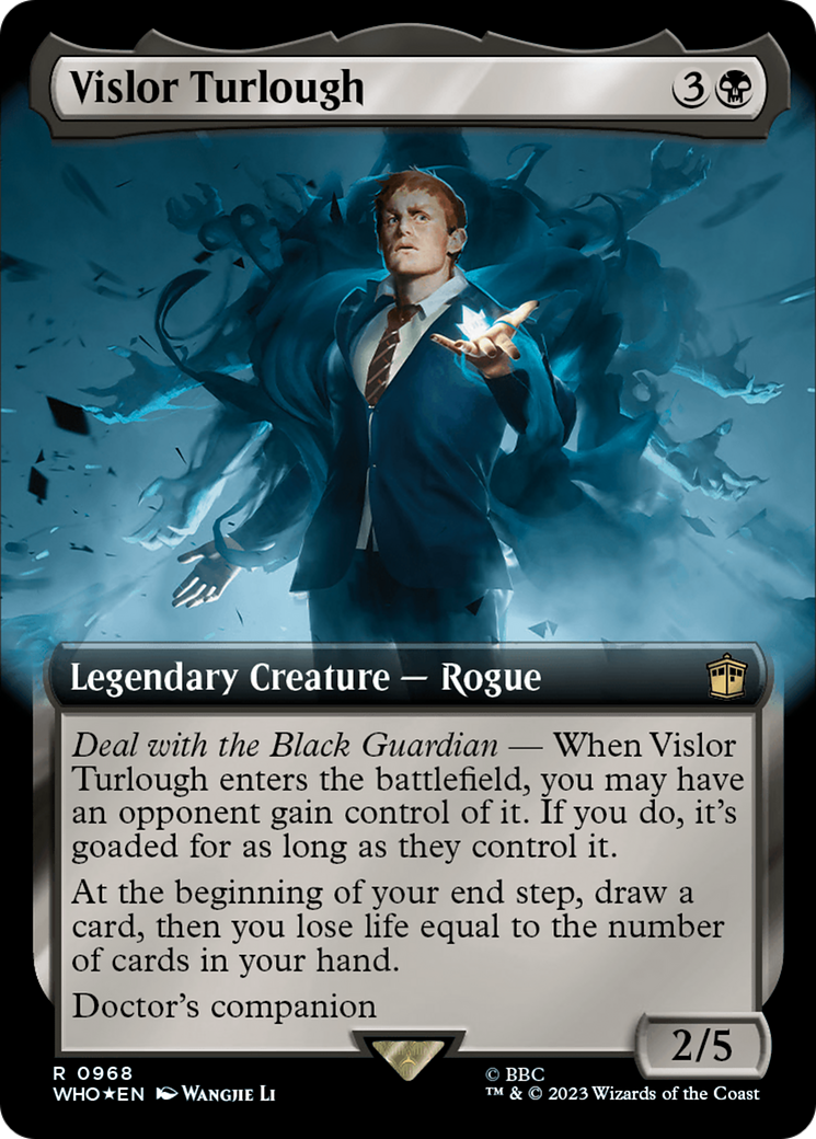 Vislor Turlough (Extended Art) (Surge Foil) [Doctor Who] | Arkham Games and Comics