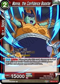 Monna, the Confidence Booster (Divine Multiverse Draft Tournament) (DB2-017) [Tournament Promotion Cards] | Arkham Games and Comics