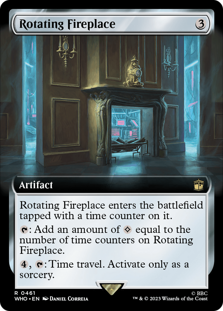 Rotating Fireplace (Extended Art) [Doctor Who] | Arkham Games and Comics