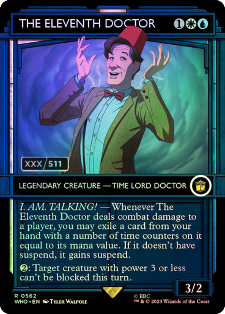The Eleventh Doctor (Serial Numbered) [Doctor Who] | Arkham Games and Comics