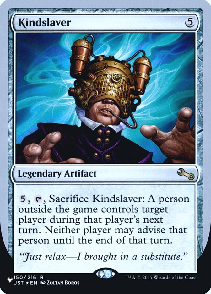 Kindslaver (Unfinity Foil Edition) [The List] | Arkham Games and Comics