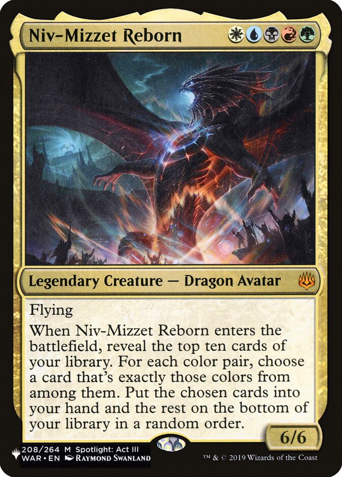 Niv-Mizzet Reborn [The List] | Arkham Games and Comics