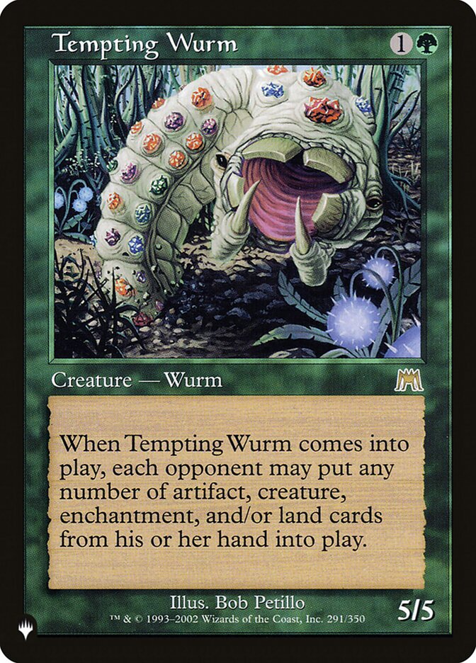 Tempting Wurm [The List] | Arkham Games and Comics