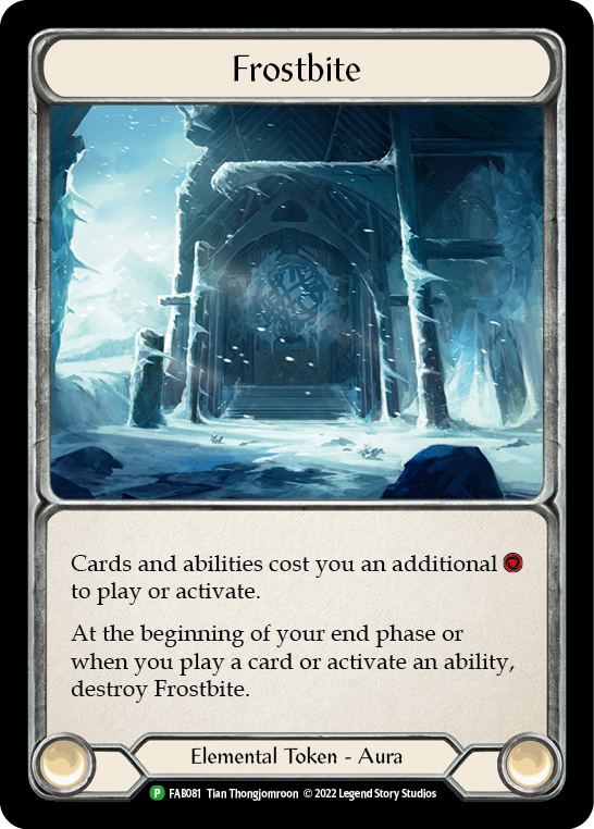 Frostbite [FAB081] (Promo)  Cold Foil | Arkham Games and Comics