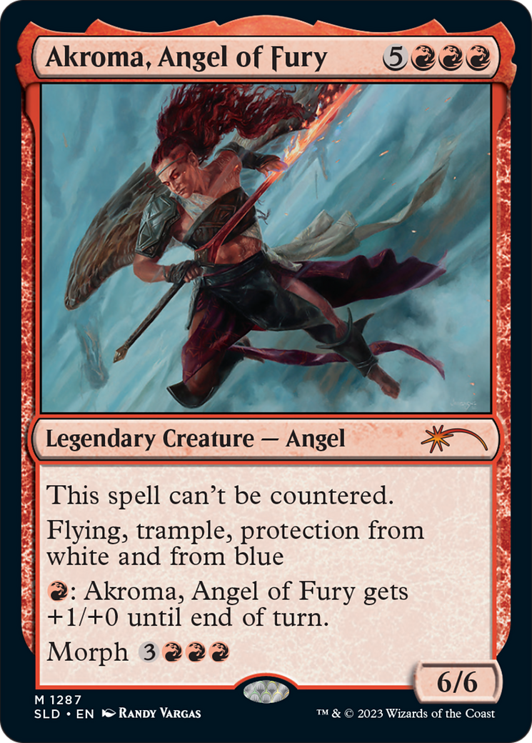 Akroma, Angel of Fury [Secret Lair Drop Series] | Arkham Games and Comics