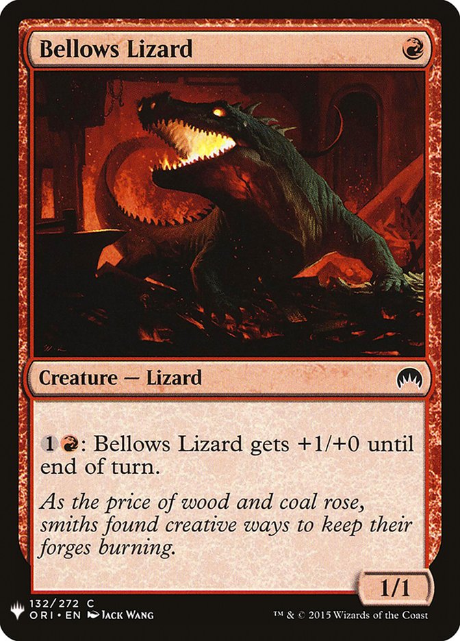 Bellows Lizard [Mystery Booster] | Arkham Games and Comics