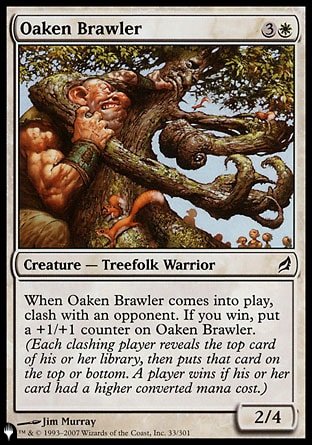 Oaken Brawler [The List] | Arkham Games and Comics