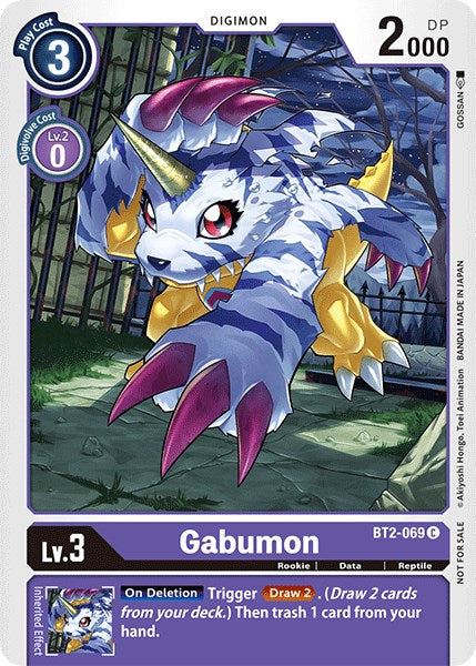 Gabumon [BT2-069] (Official Tournament Pack Vol.3) [Release Special Booster Promos] | Arkham Games and Comics