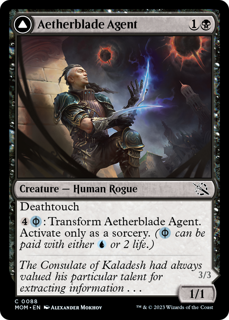 Aetherblade Agent // Gitaxian Mindstinger [March of the Machine] | Arkham Games and Comics