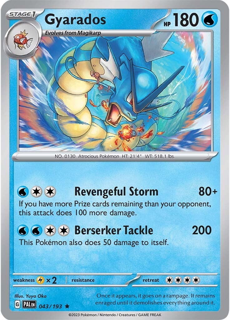 Gyarados (043/193) [Scarlet & Violet: Paldea Evolved] | Arkham Games and Comics