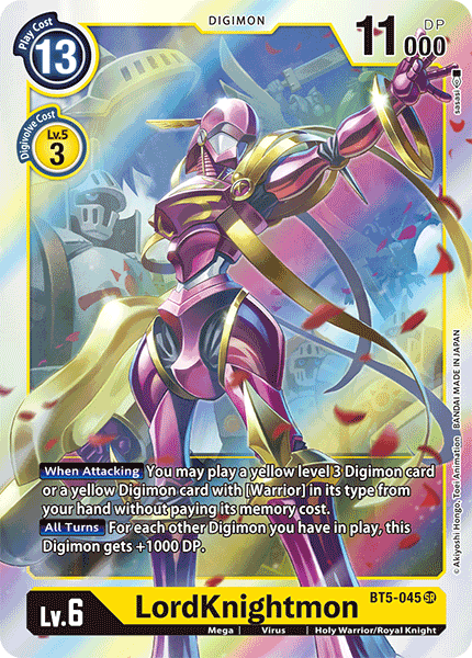 LordKnightmon [BT5-045] [Battle of Omni] | Arkham Games and Comics