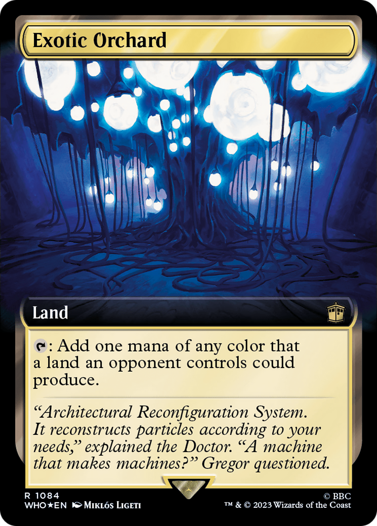 Exotic Orchard (Extended Art) (Surge Foil) [Doctor Who] | Arkham Games and Comics