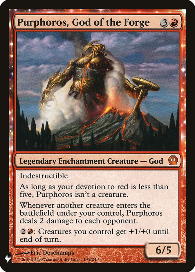 Purphoros, God of the Forge [Mystery Booster] | Arkham Games and Comics