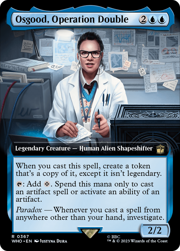 Osgood, Operation Double (Extended Art) [Doctor Who] | Arkham Games and Comics