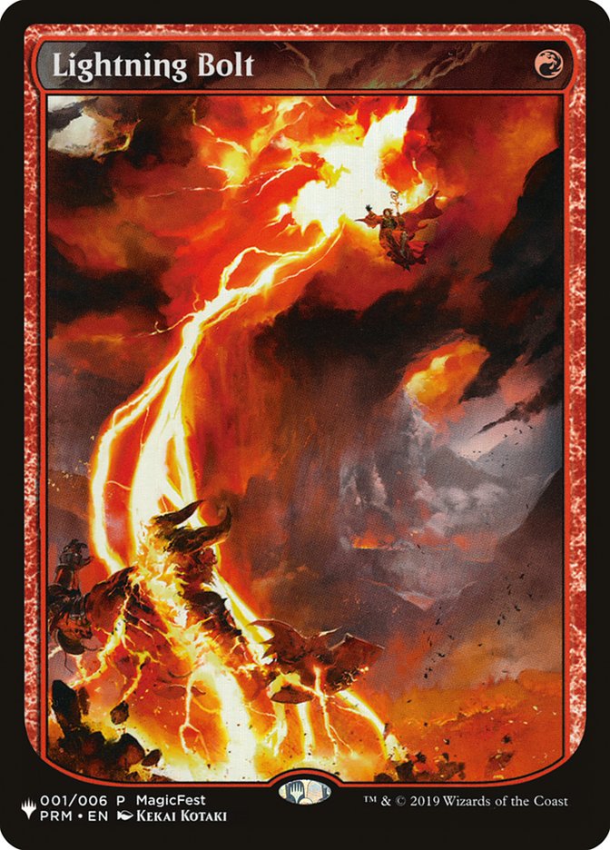 Lightning Bolt (001/006) [The List] | Arkham Games and Comics
