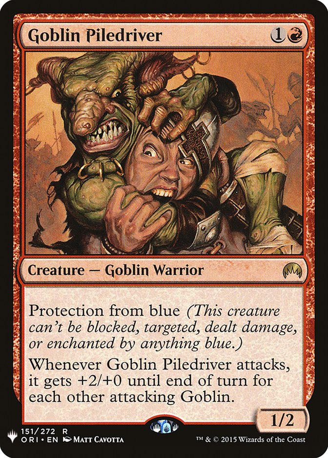 Goblin Piledriver [Mystery Booster] | Arkham Games and Comics